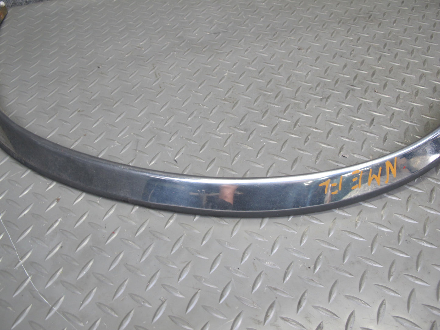 77-85 Mercedes W123 Set of 2 Front Wheel Arch Fender Flare Chrome Trim Cover OEM