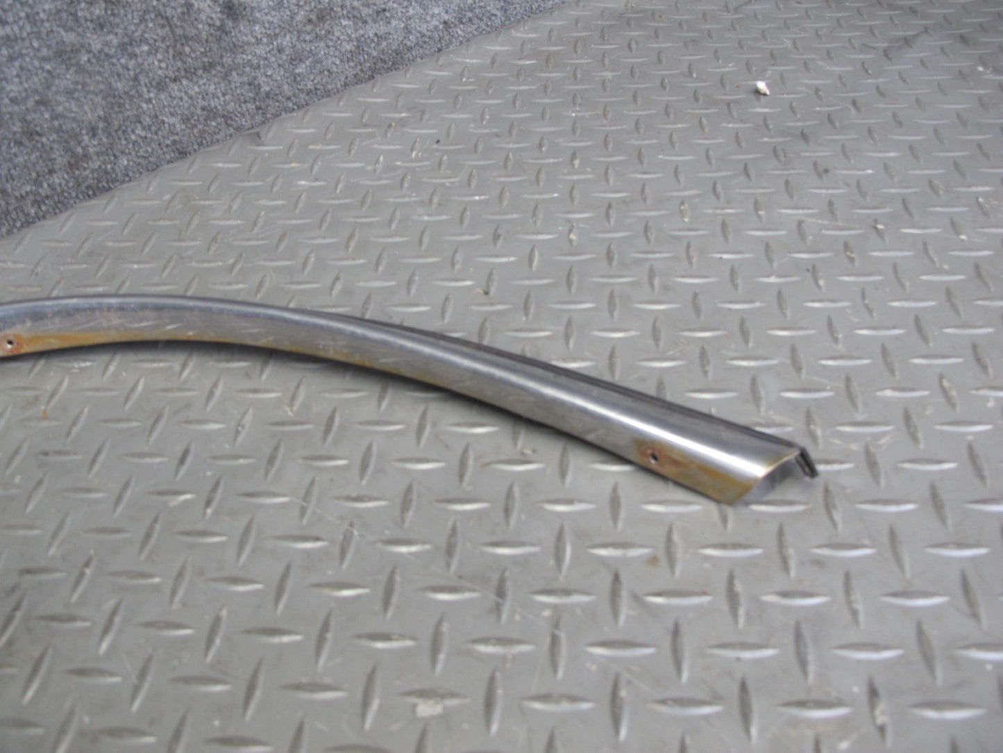 77-85 Mercedes W123 Set of 2 Front Wheel Arch Fender Flare Chrome Trim Cover OEM