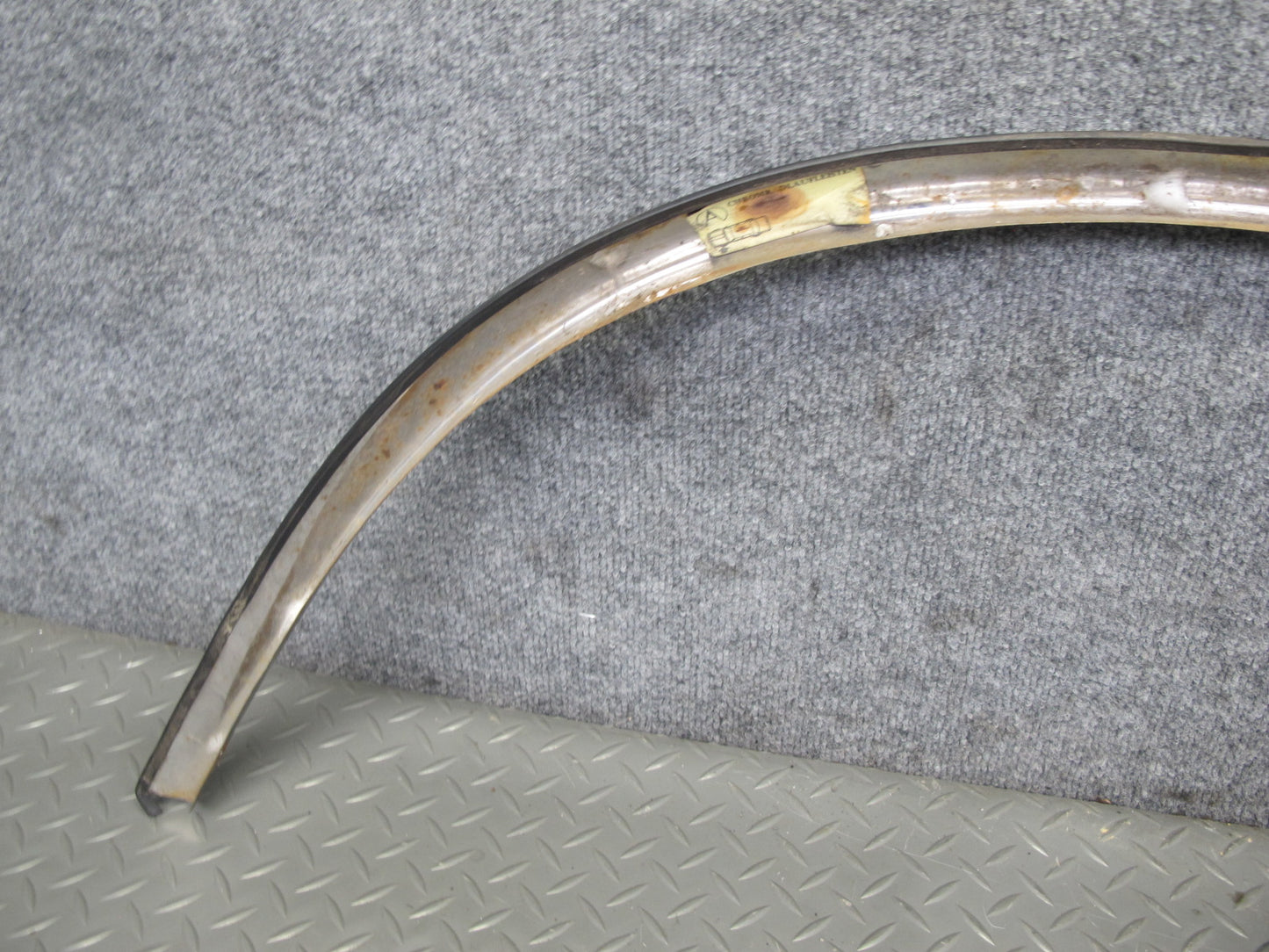 77-85 Mercedes W123 Set of 2 Front Wheel Arch Fender Flare Chrome Trim Cover OEM