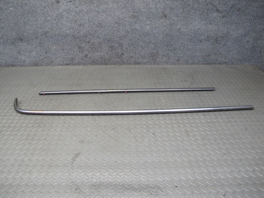 77-85 Mercedes W123 Rear Right Quarter Front Right Door Chrome Trim Molding Set