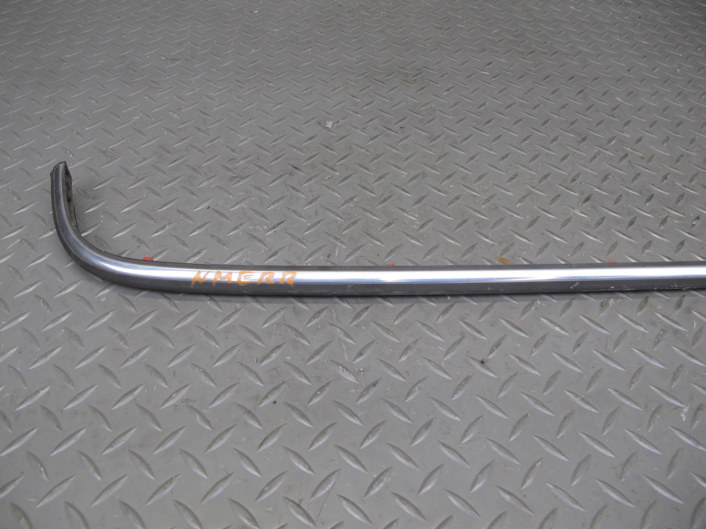 77-85 Mercedes W123 Rear Right Quarter Front Right Door Chrome Trim Molding Set