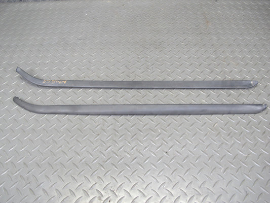 77-85 Mercedes W123 Sedan Set of 2 Front A Pillar Garnish Trim Molding Cover OEM