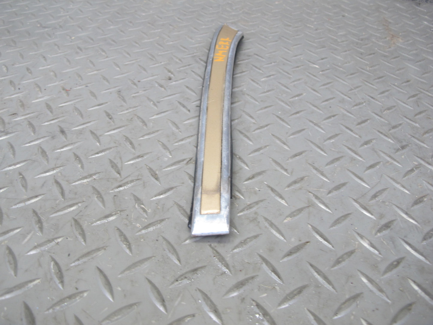 77-85 Mercedes W123 Sedan Set of 2 Rear Quarter C Pillar Trim Molding OEM