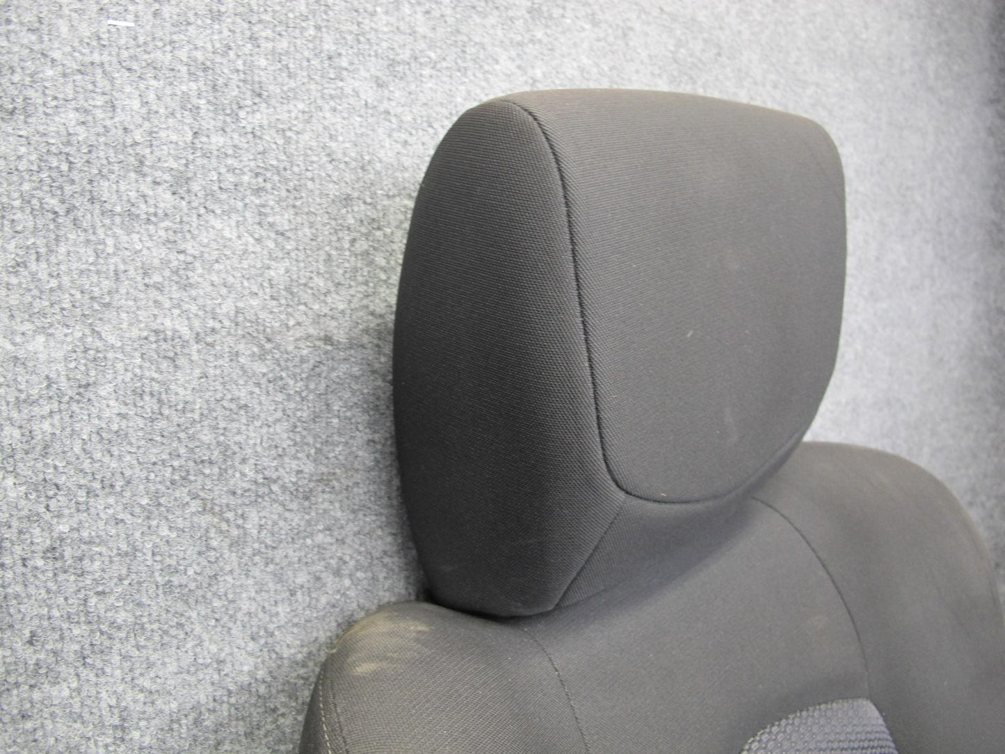 10-16 Nissan 370Z Z34 Convertible Base Front Left Right Cloth Seat Set Black OEM