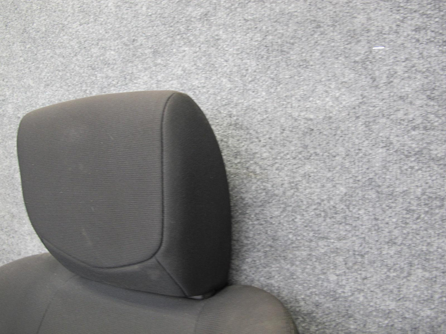 10-16 Nissan 370Z Z34 Convertible Base Front Left Right Cloth Seat Set Black OEM