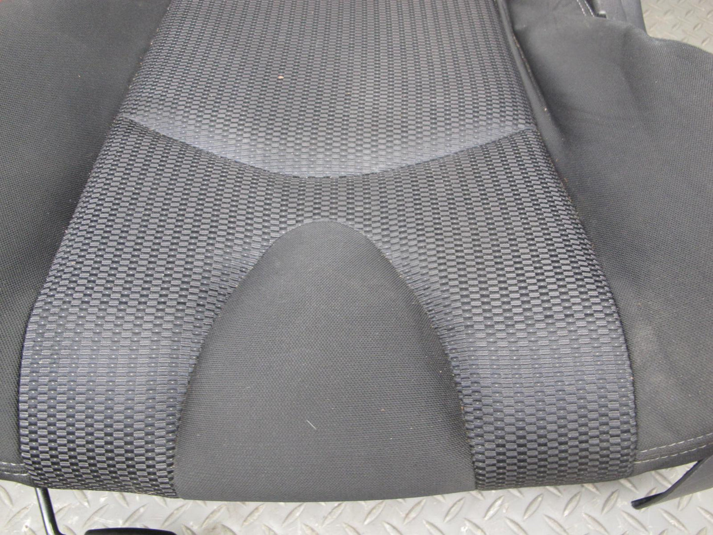 10-16 Nissan 370Z Z34 Convertible Base Front Left Right Cloth Seat Set Black OEM