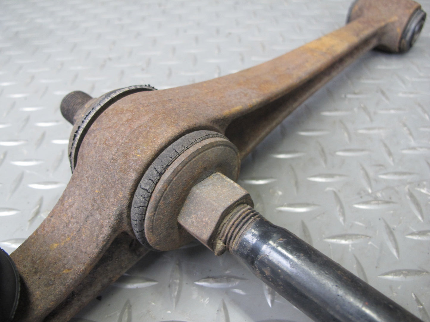 91-92 Toyota MR2 Rear Right Suspension Lower Control Arm Strut Rod Set OEM