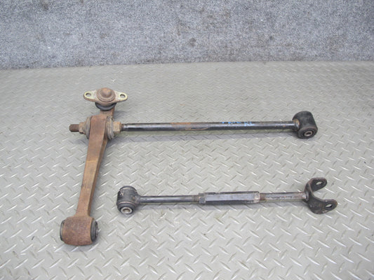 91-92 Toyota MR2 Rear Left Suspension Lower Control Arm Strut Tie Rod Set OEM