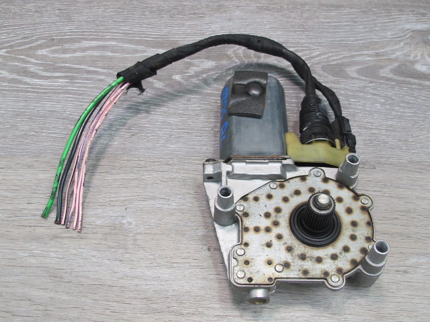 94-99 Mercedes W140 Rear Left Door Window Motor 0130821502 OEM