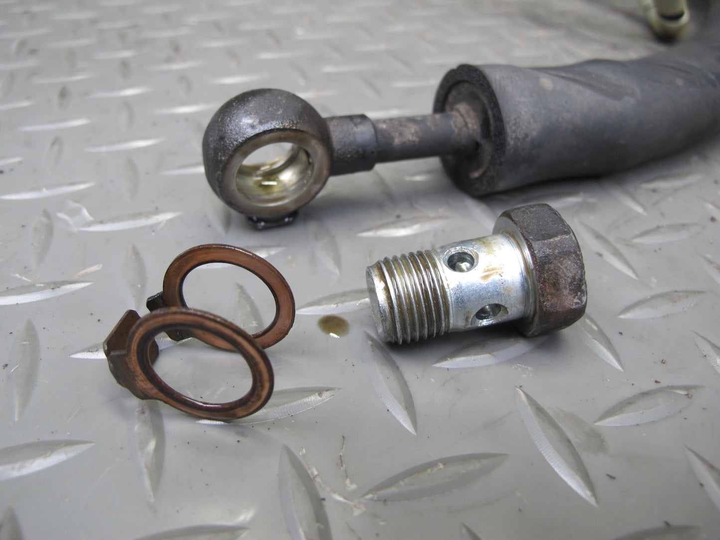 91-95 Toyota SW21L MR2 Power Steering Hose Pipe Line OEM