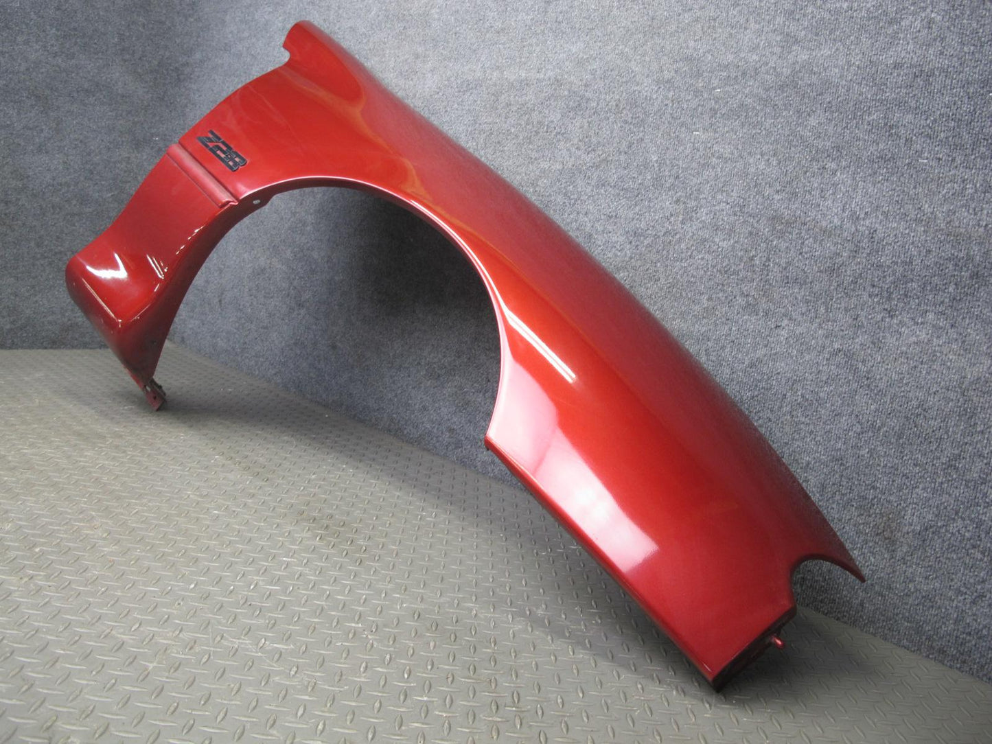 98-02 Chevrolet Camaro Z28 Front Right Fender Shell Cover Panel RED OEM