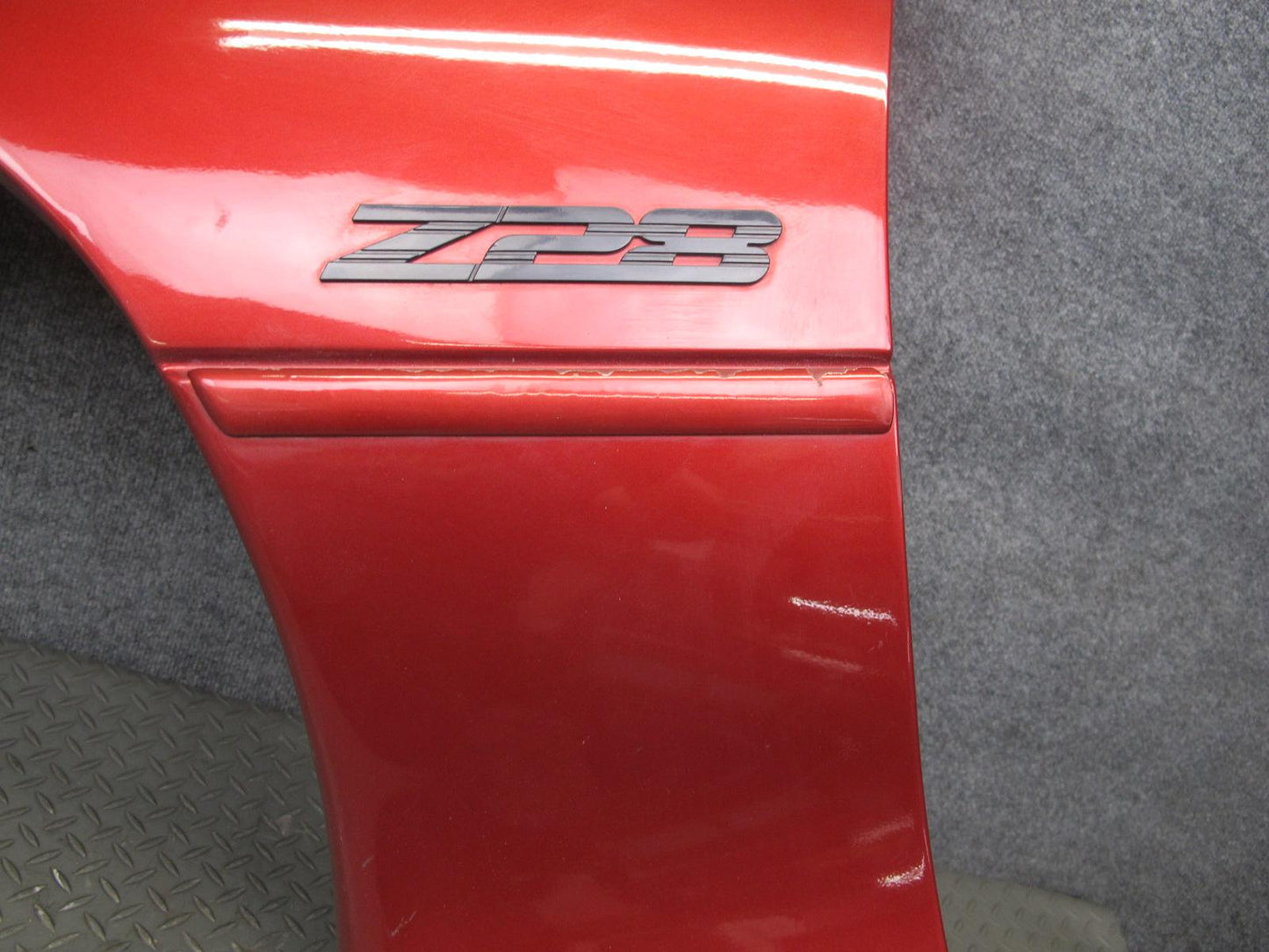 98-02 Chevrolet Camaro Z28 Front Left Fender Shell Cover Panel RED OEM