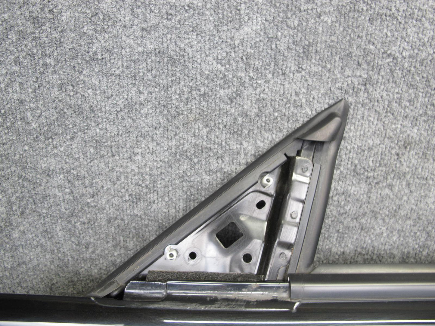 10-19 Nissan Z34 370Z Convertible Left Driver Door Shell Panel Black OEM