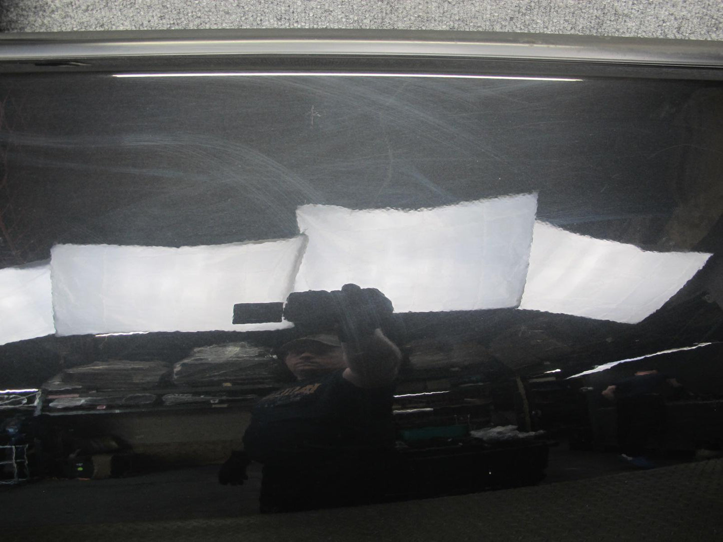 10-19 Nissan Z34 370Z Convertible Left Driver Door Shell Panel Black OEM