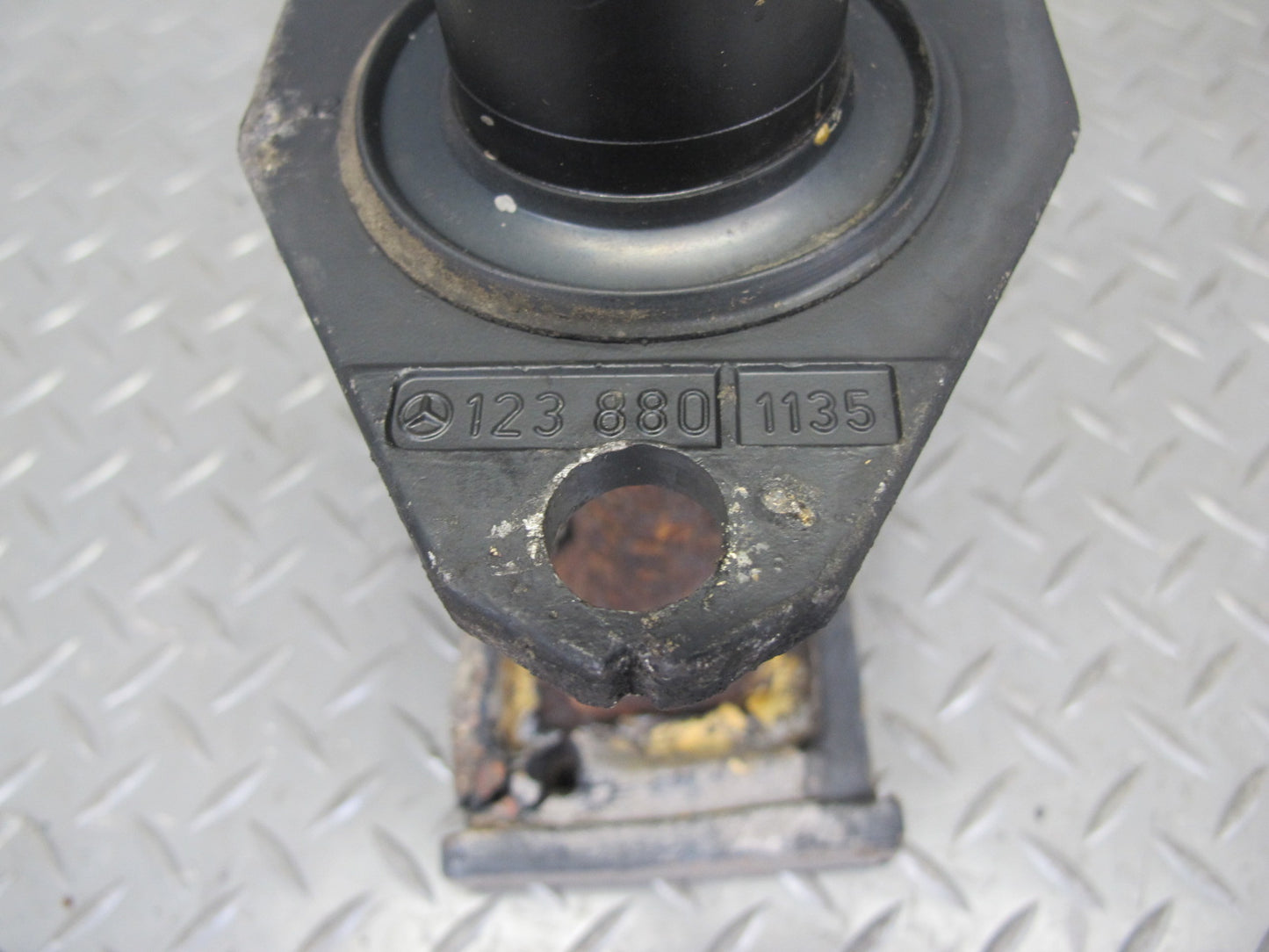 82-85 Mercedes W123 300D Set of 2 Rear Bumper Impact Crash Shock Absorber OEM