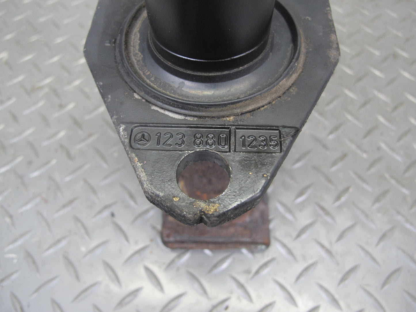 82-85 Mercedes W123 300D Set of 2 Rear Bumper Impact Crash Shock Absorber OEM