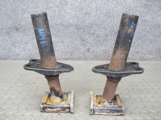 82-85 Mercedes W123 300D Set of 2 Front Bumper Impact Crash Shock Absorber OEM