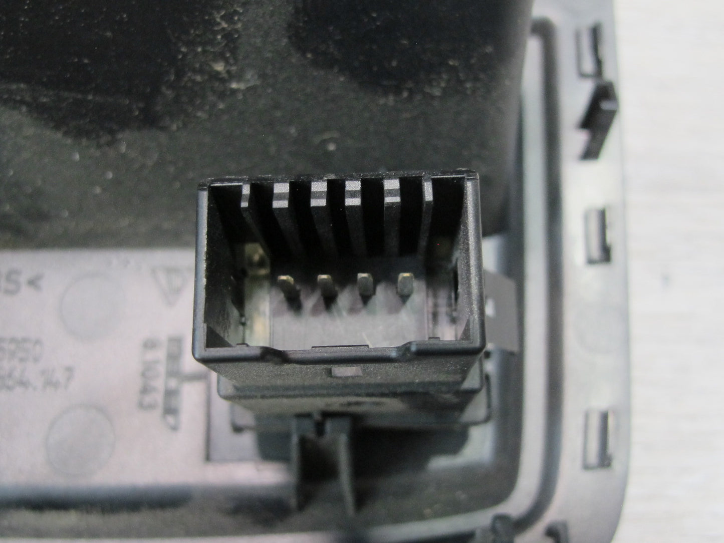 2003-2010 Porsche Cayenne 957 Rear Center Console Heated Seat Switch Tray Trim