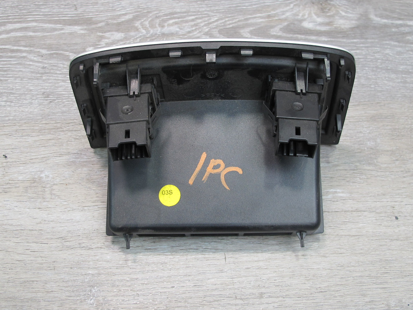 2003-2010 Porsche Cayenne 957 Rear Center Console Heated Seat Switch Tray Trim