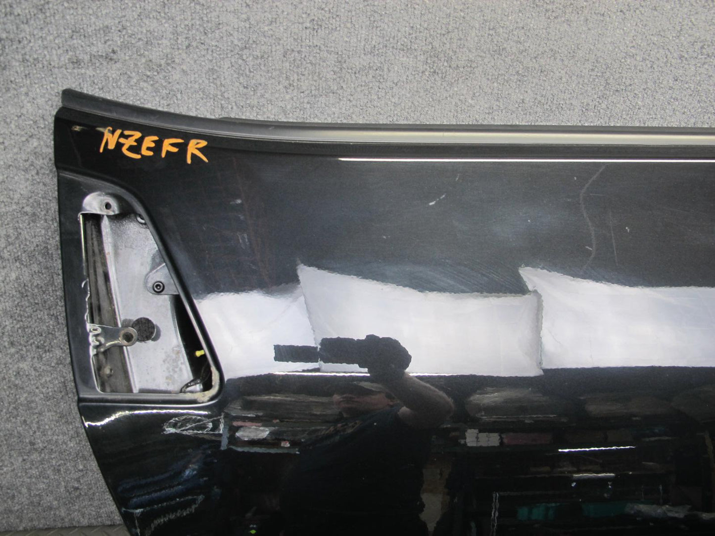 10-19 Nissan Z34 370Z Convertible Right Passenger Door Shell Panel Black OEM