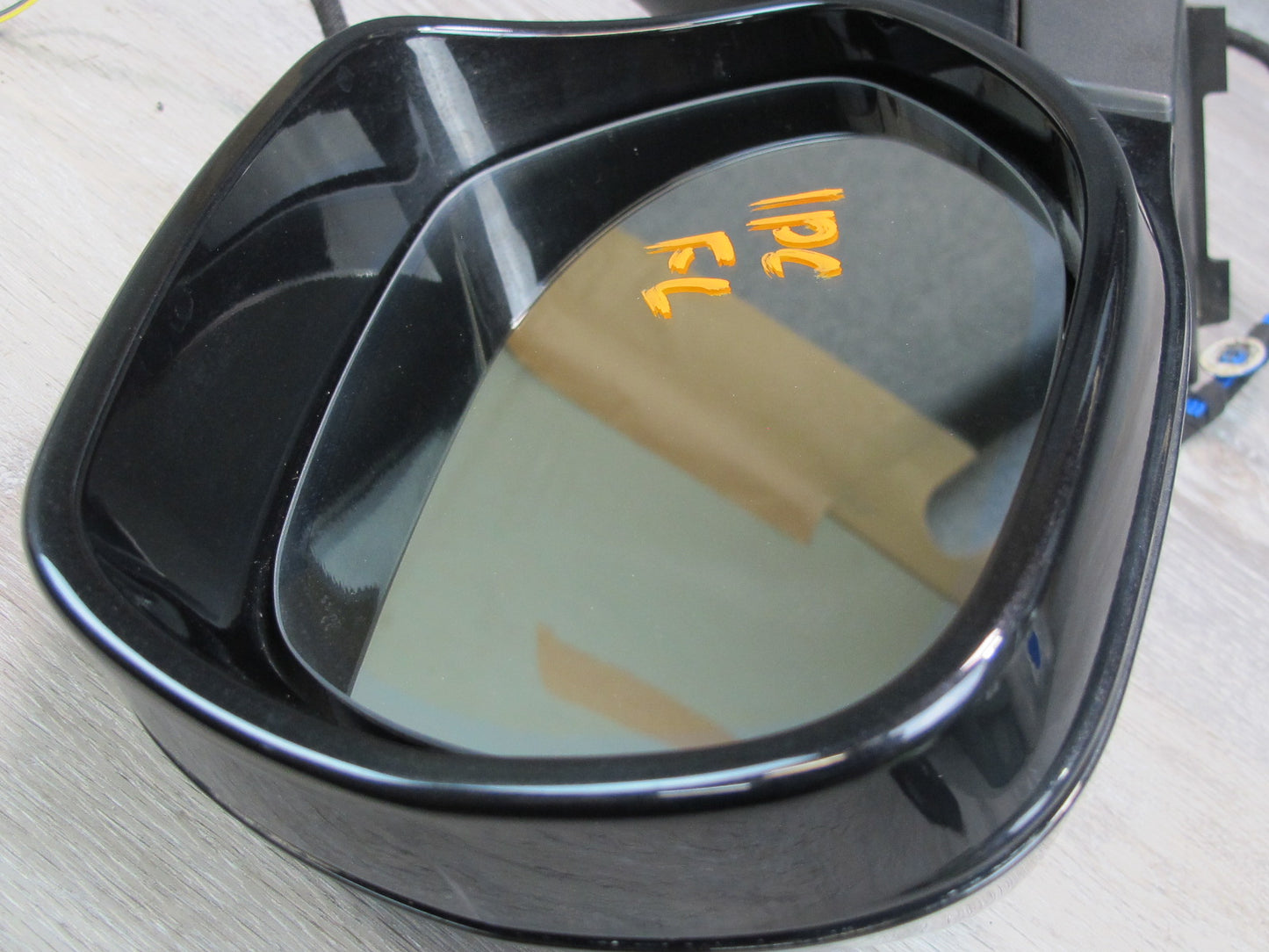 08-10 Porsche Cayenne 957 Left Side Exterior View Auto Dim Folding Mirror Black