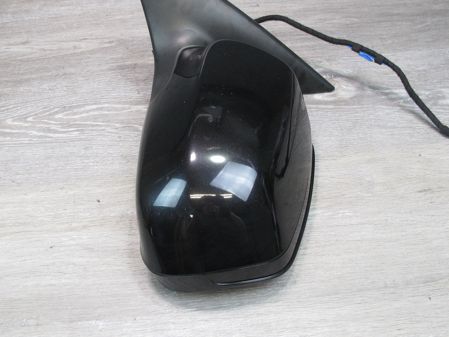 08-10 Porsche Cayenne 957 Left Side Exterior View Auto Dim Folding Mirror Black