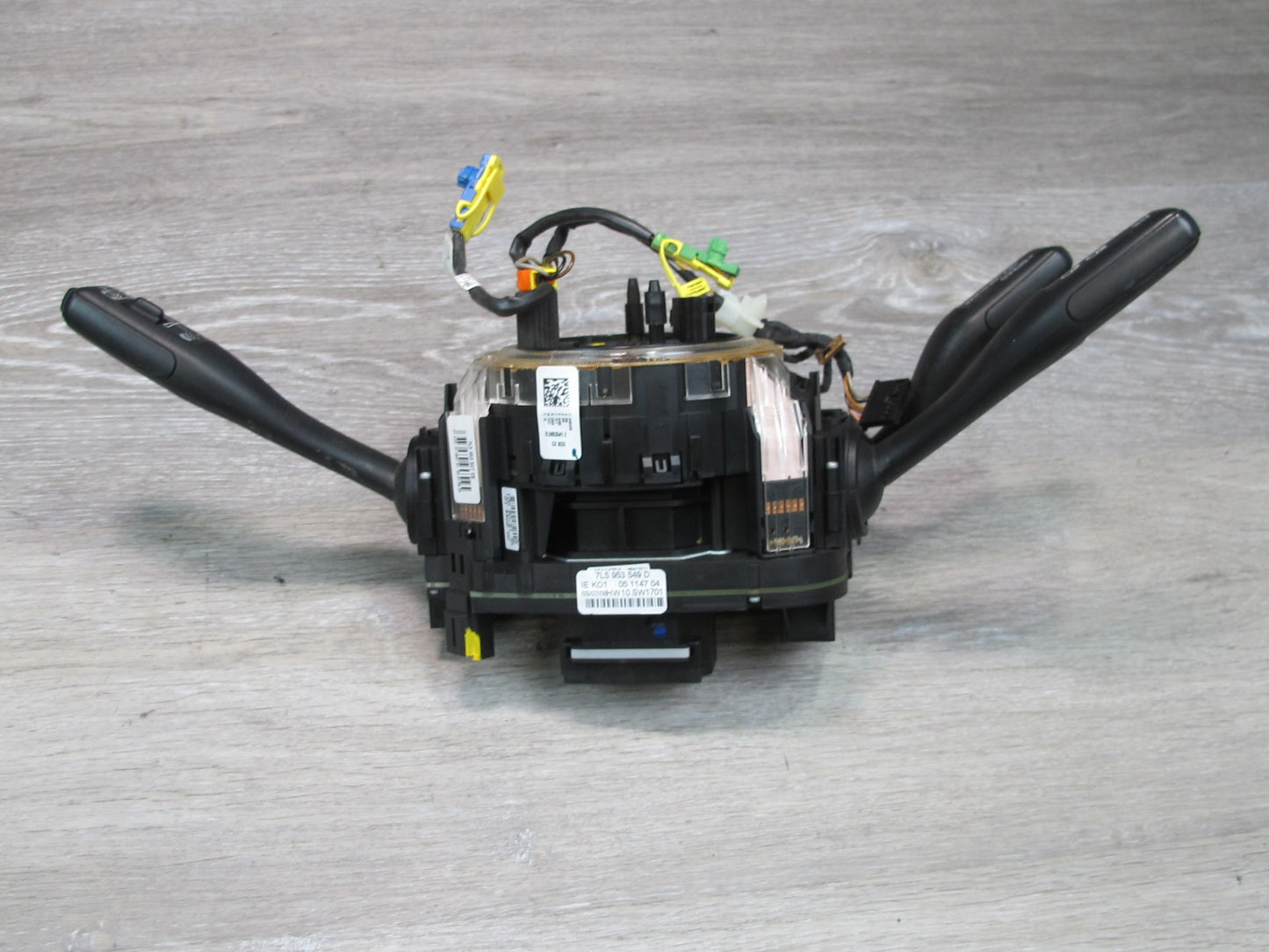 06-10 PORSCHE CAYENNE 955 957 STEERING COLUMN MULTI SWITCH CLOCK SPRING OEM