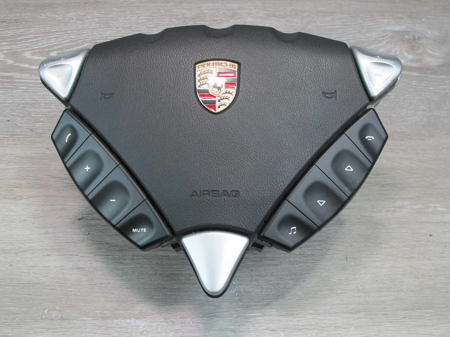 03-10 PORSCHE CAYENNE 955 957 FRONT LEFT DRIVER SIDE STEERING WHEEL SRS AIRBAG OEM