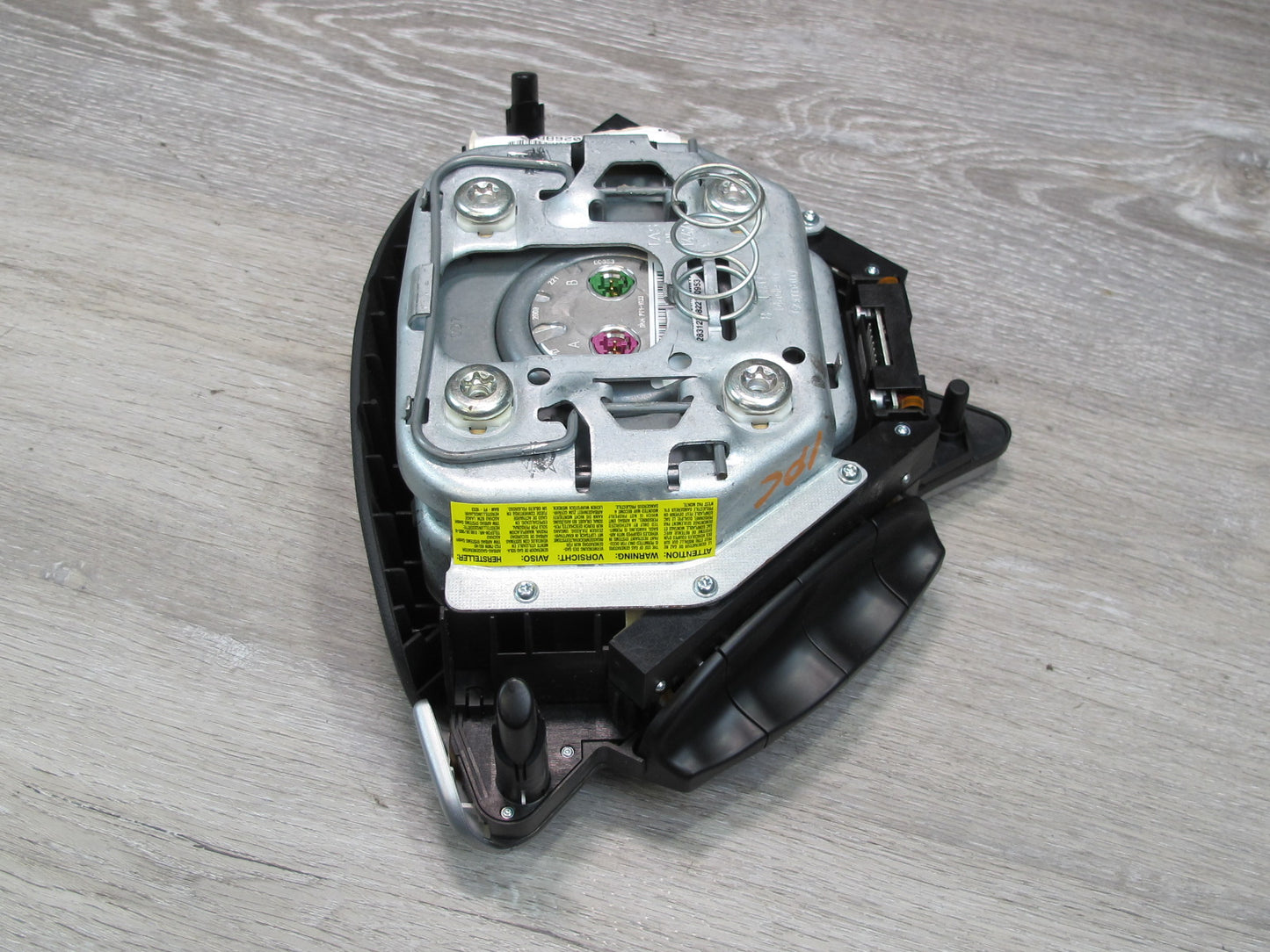03-10 PORSCHE CAYENNE 955 957 FRONT LEFT DRIVER SIDE STEERING WHEEL SRS AIRBAG OEM