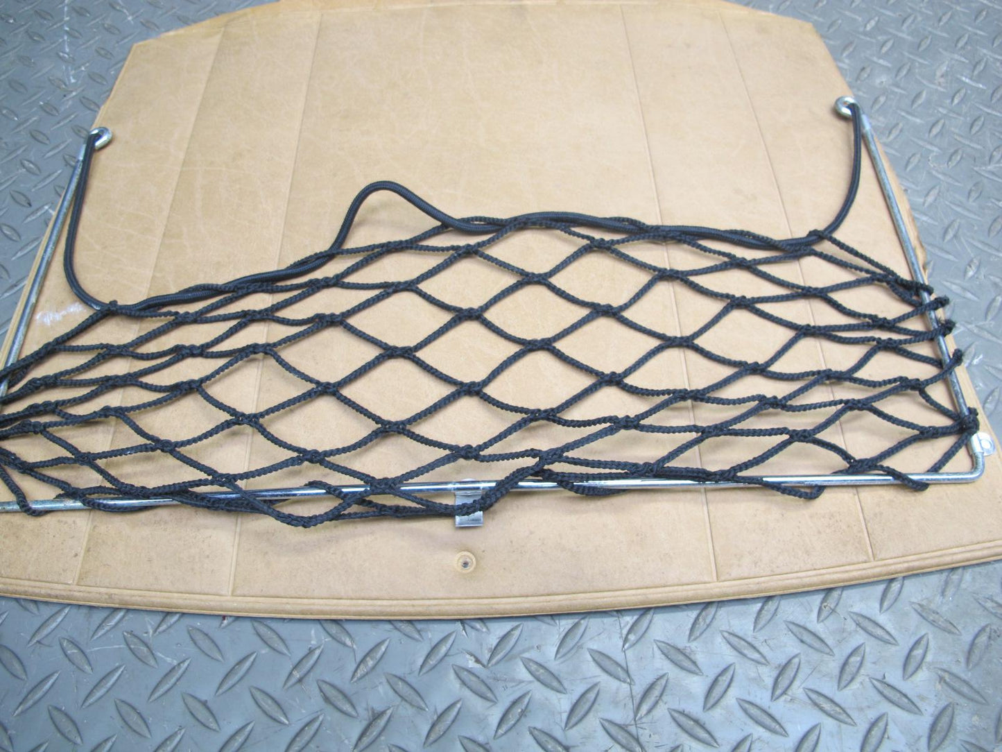 77-85 Mercedes W123 Front Left Seat Back Trim Cover Panel OEM