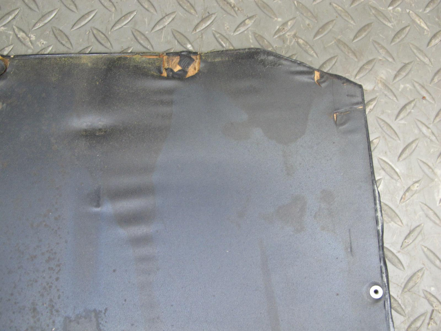 77-85 Mercedes W123 Front Left Seat Back Trim Cover Panel OEM