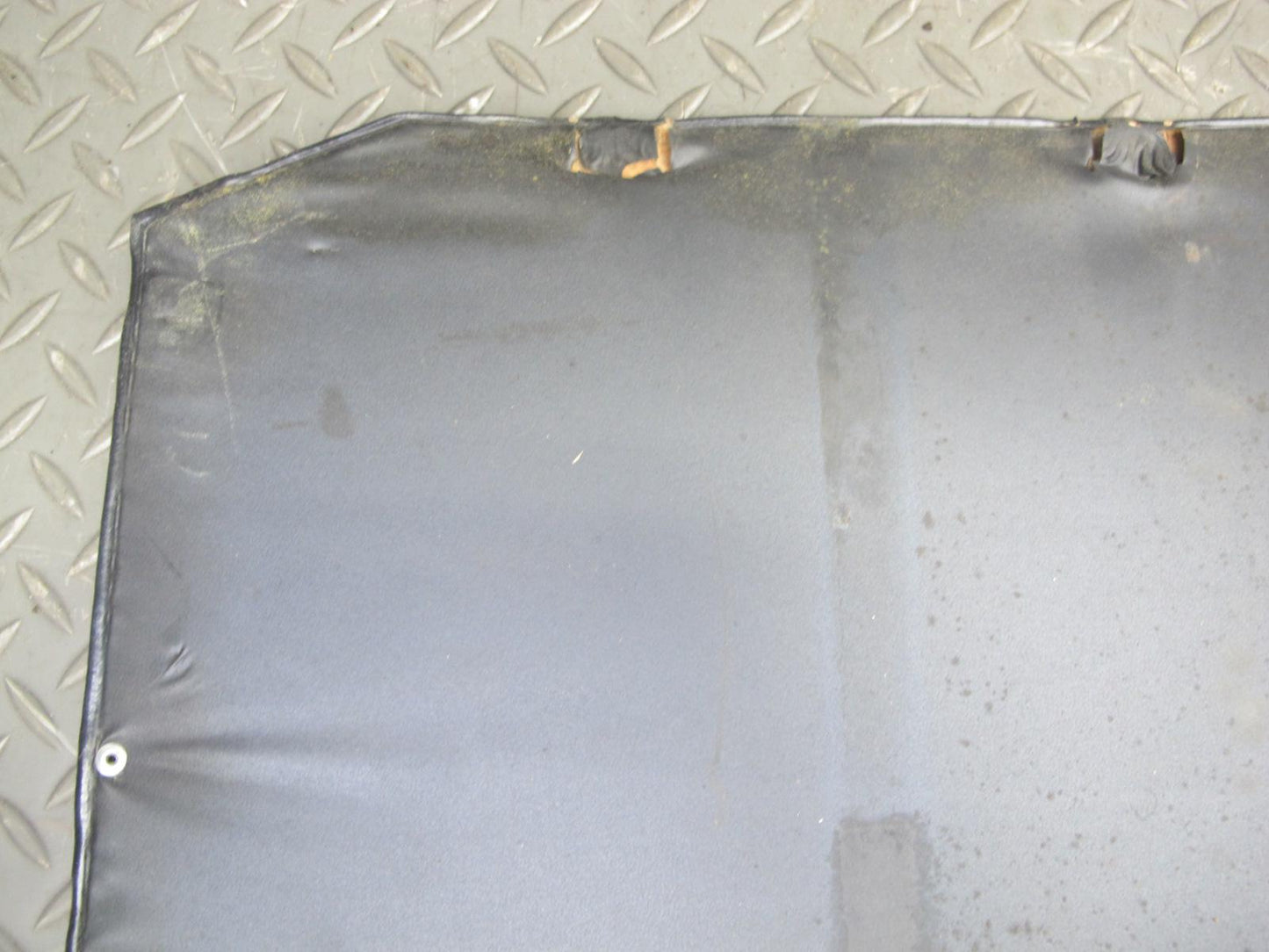 77-85 Mercedes W123 Front Left Seat Back Trim Cover Panel OEM