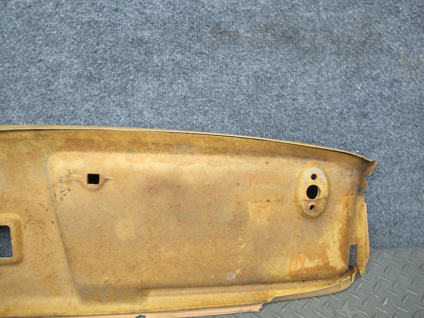 77-85 Mercedes W123 Front Interior Headliner Trim Cover Panel OEM