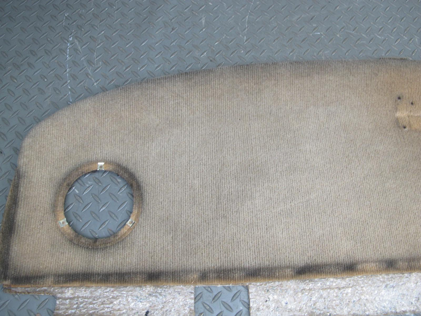 77-85 Mercedes W123 Sedan Rear Parcel Shelf Trim Cover Panel OEM