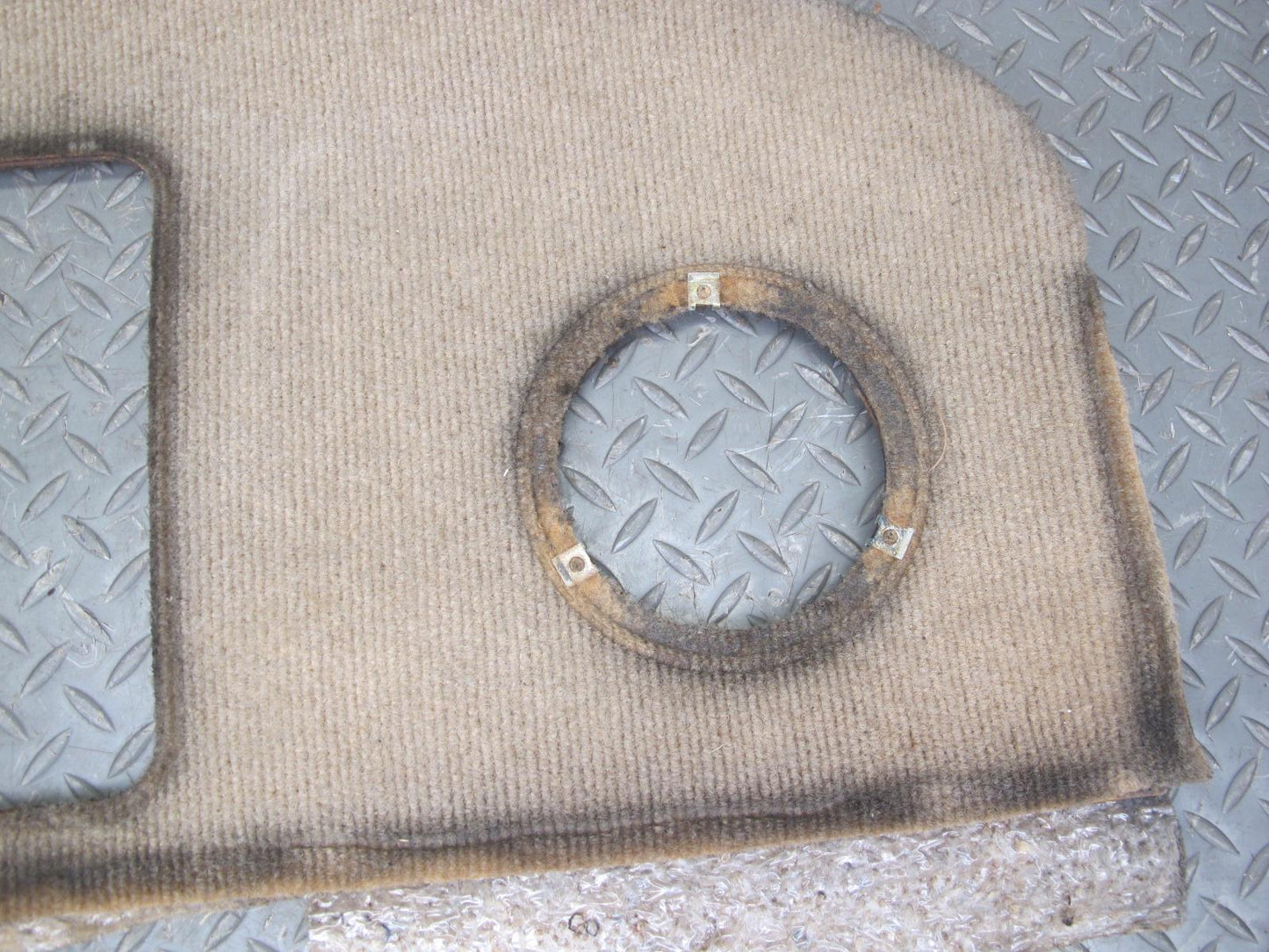 77-85 Mercedes W123 Sedan Rear Parcel Shelf Trim Cover Panel OEM