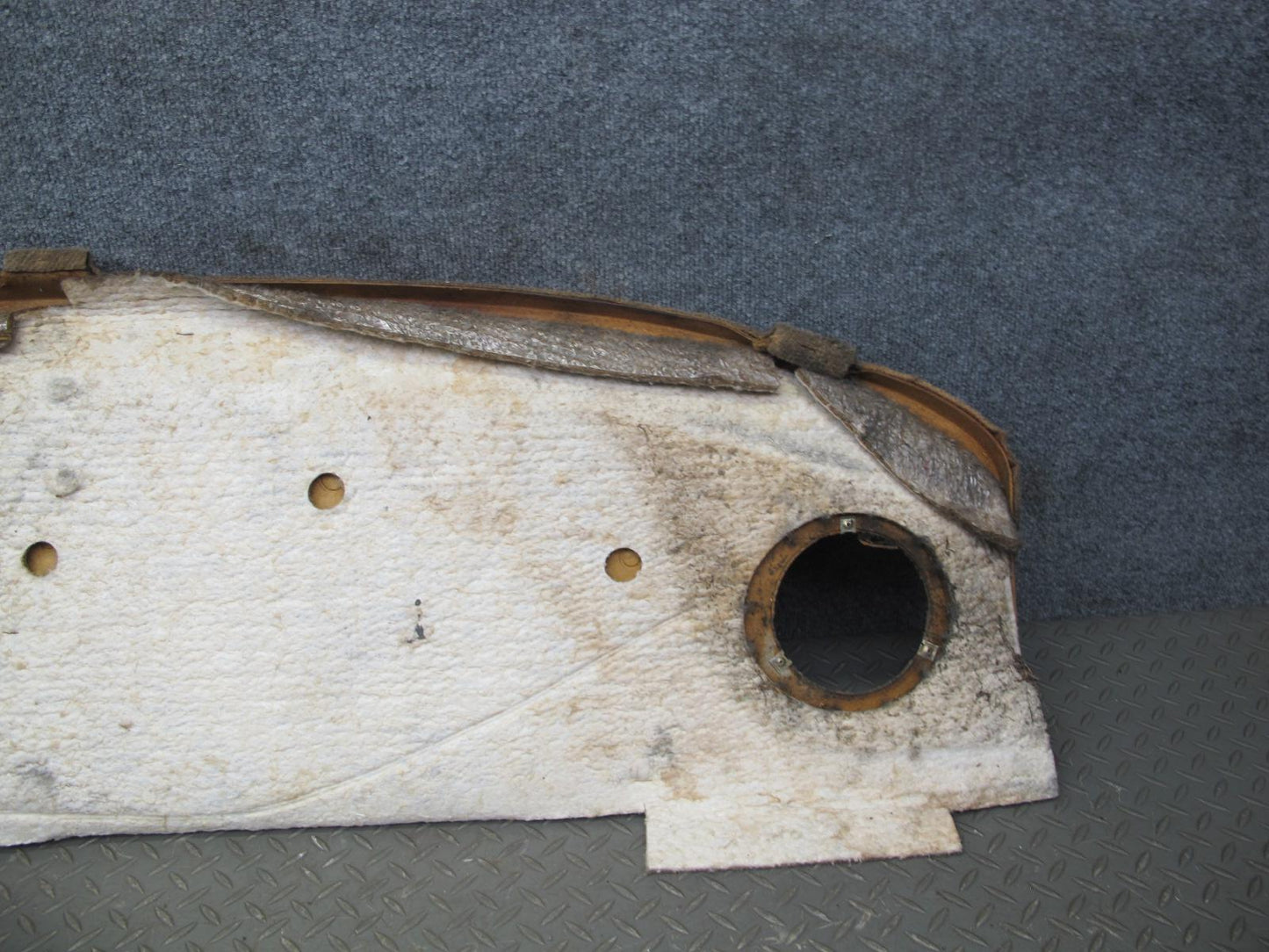 77-85 Mercedes W123 Sedan Rear Parcel Shelf Trim Cover Panel OEM