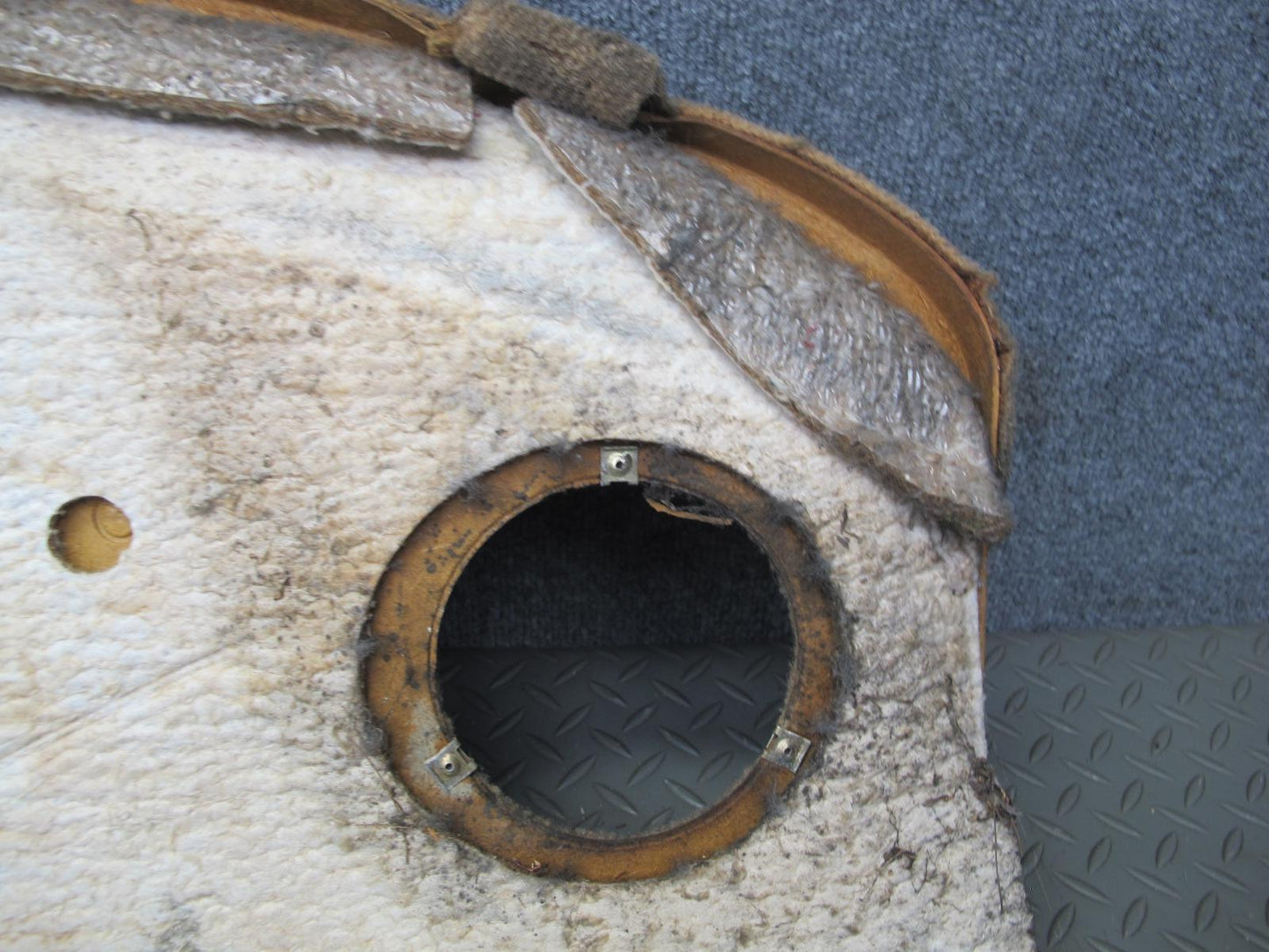 77-85 Mercedes W123 Sedan Rear Parcel Shelf Trim Cover Panel OEM