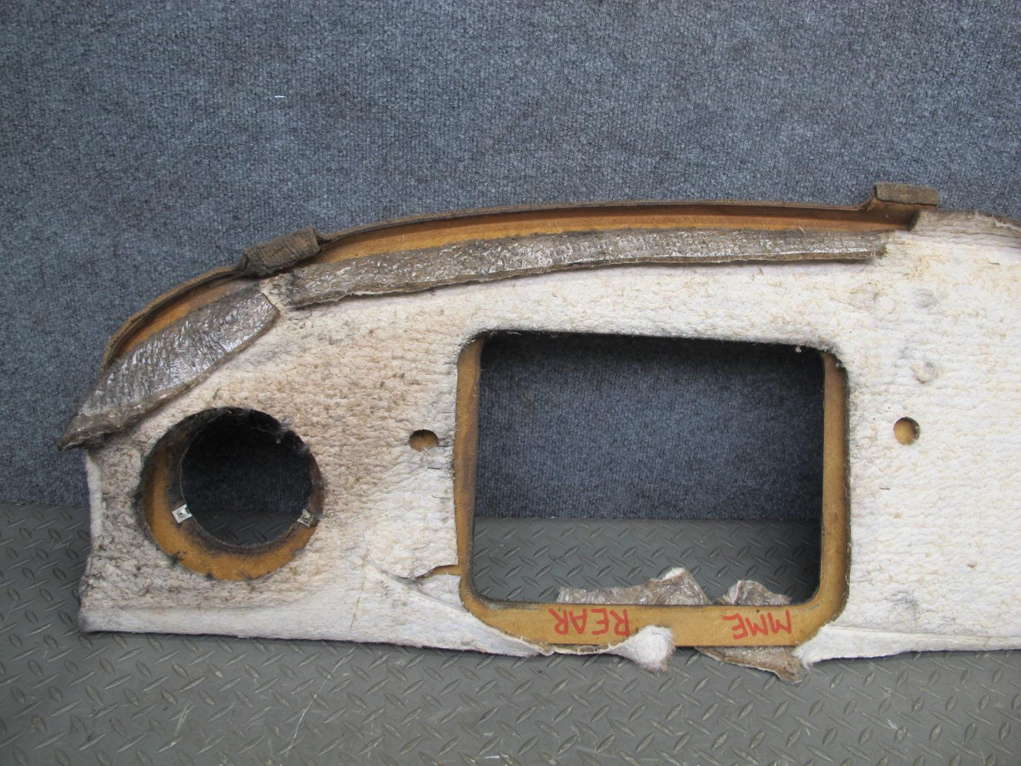 77-85 Mercedes W123 Sedan Rear Parcel Shelf Trim Cover Panel OEM