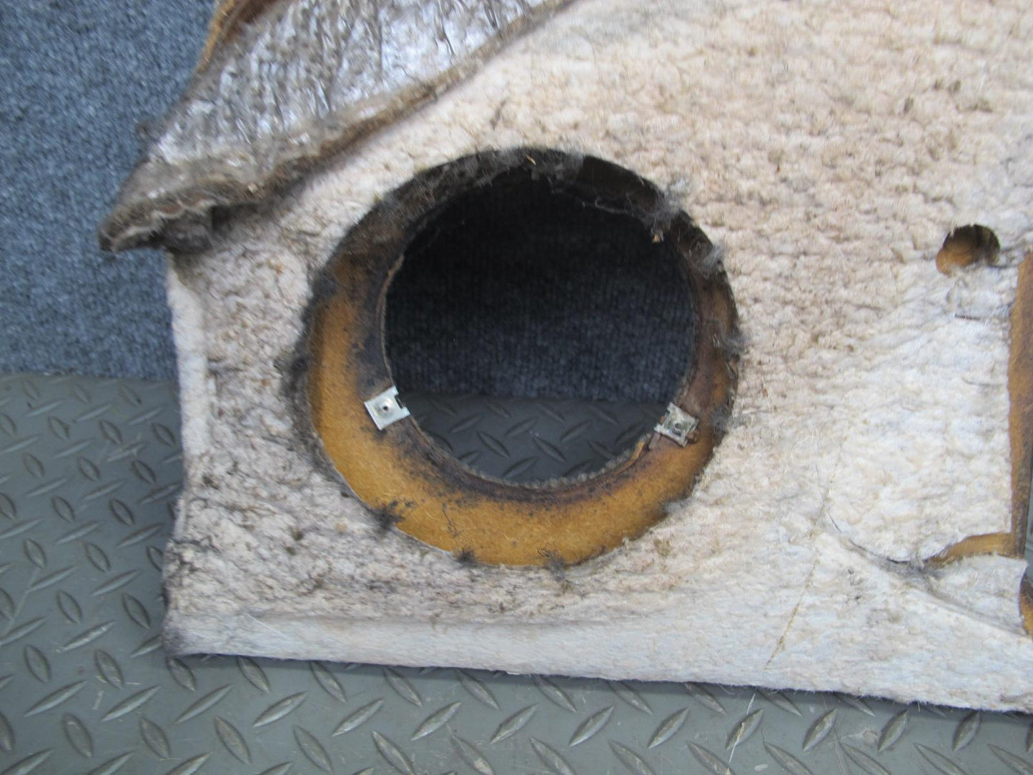 77-85 Mercedes W123 Sedan Rear Parcel Shelf Trim Cover Panel OEM