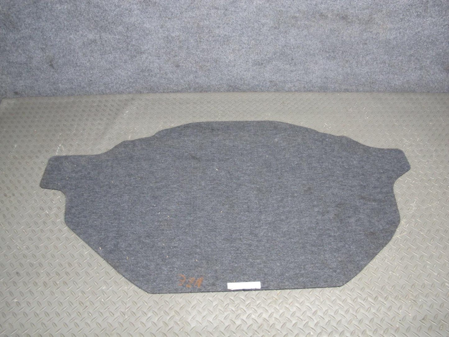 10-16 Nissan 370Z Z34 Convertible Rear Trunk Floor MAT Carpet Cover Black OEM