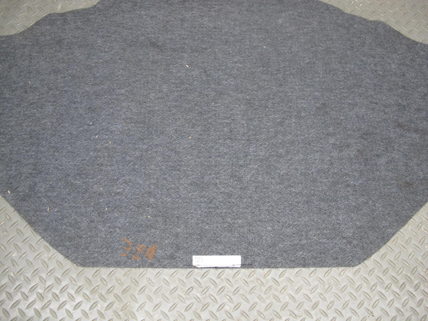 10-16 Nissan 370Z Z34 Convertible Rear Trunk Floor MAT Carpet Cover Black OEM