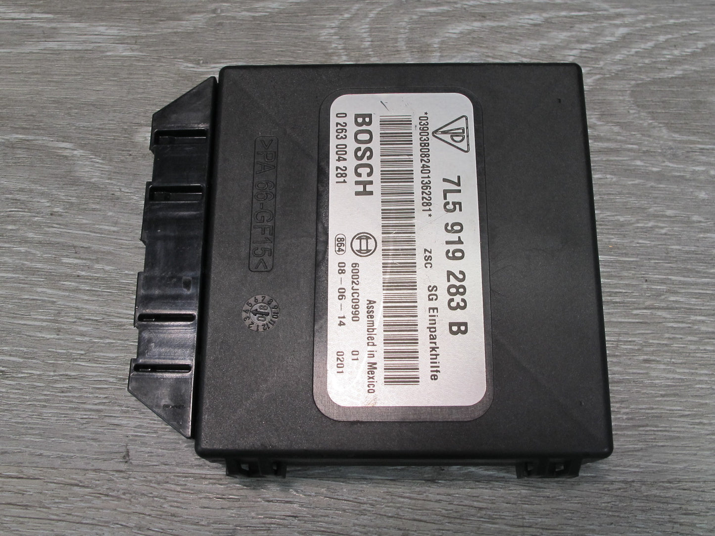 2008-2010 Porsche Cayenne 957 PDC Parking Distance Control Module 7L5919283B