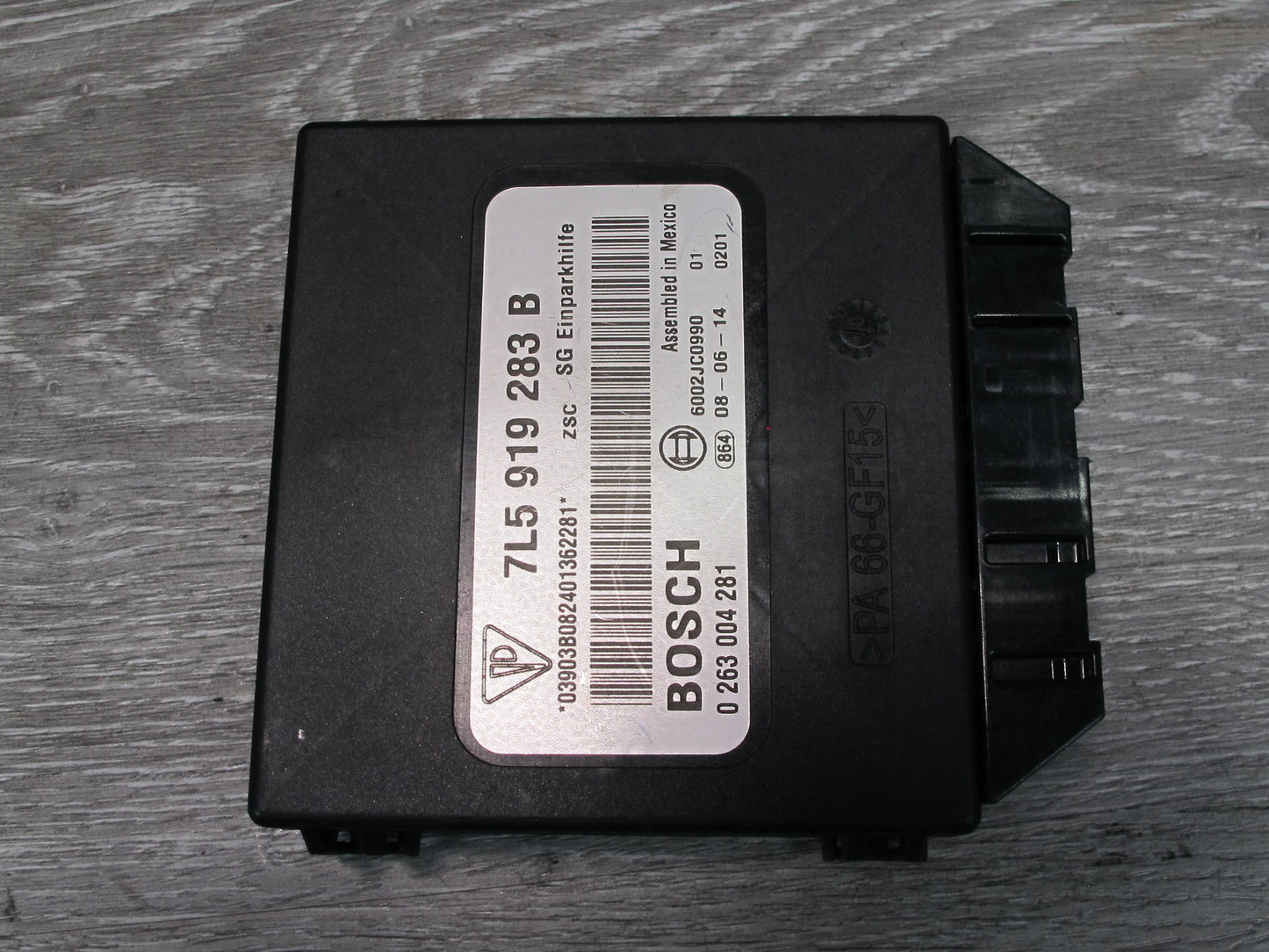 2008-2010 Porsche Cayenne 957 PDC Parking Distance Control Module 7L5919283B