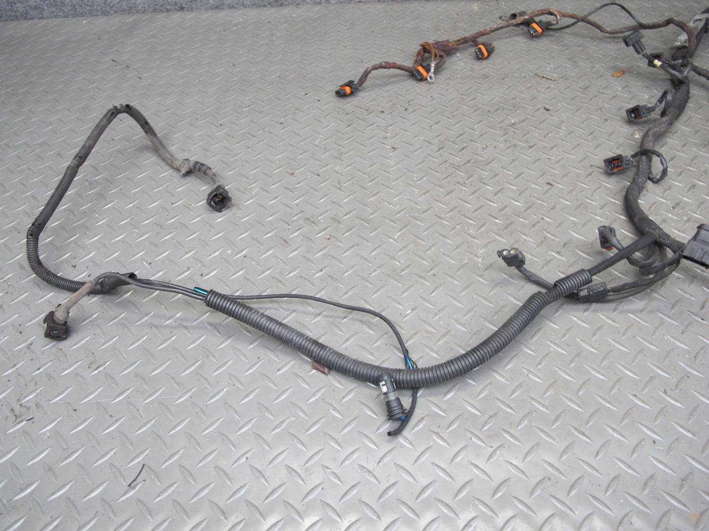 98-99 Mercedes W140 S500 5.0L M119 119.980 Engine Wire Wiring Harness OEM