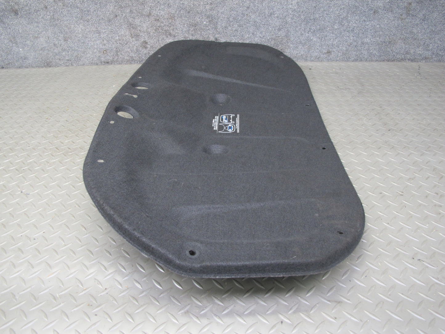 10-19 Nissan 370Z Z34 Convertible Rear Trunk Trim Cover Panel 84966-1ET0A OEM