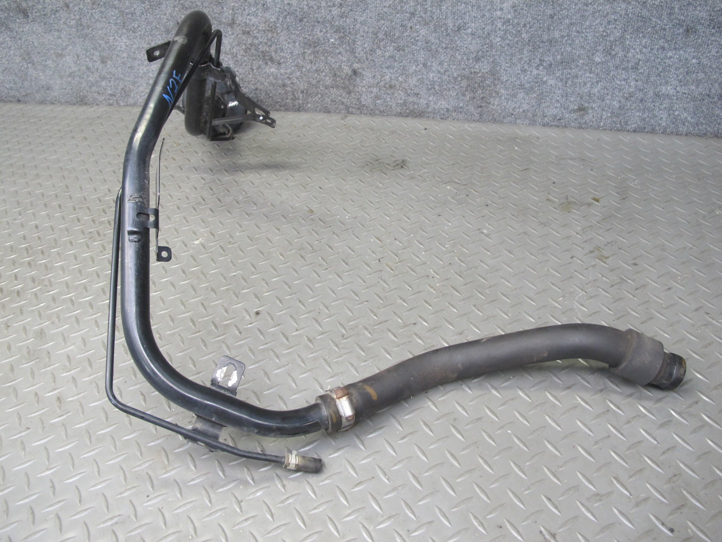12-20 Nissan Z34 370Z Fuel Gas Tank Filler Neck w Cap Assembly OEM