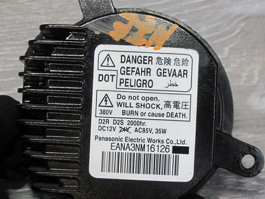 11-19 Nissan 370Z Z34 Xenon HID Headlight Ballast Module Bulb Dust Cover Set OEM