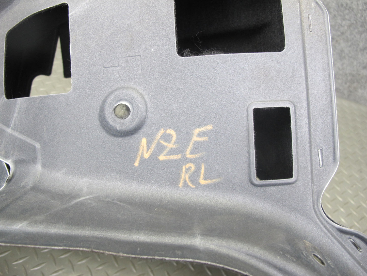 10-19 Nissan 370Z Z34 Convertible Rear Left Trunk Trim Cover 84941-1ET0A OEM