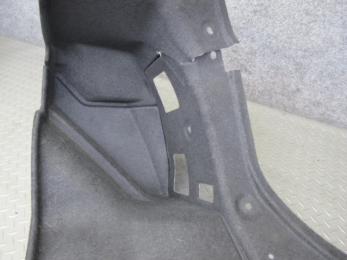 10-19 Nissan 370Z Z34 Convertible Rear Left Trunk Trim Cover 84941-1ET0A OEM