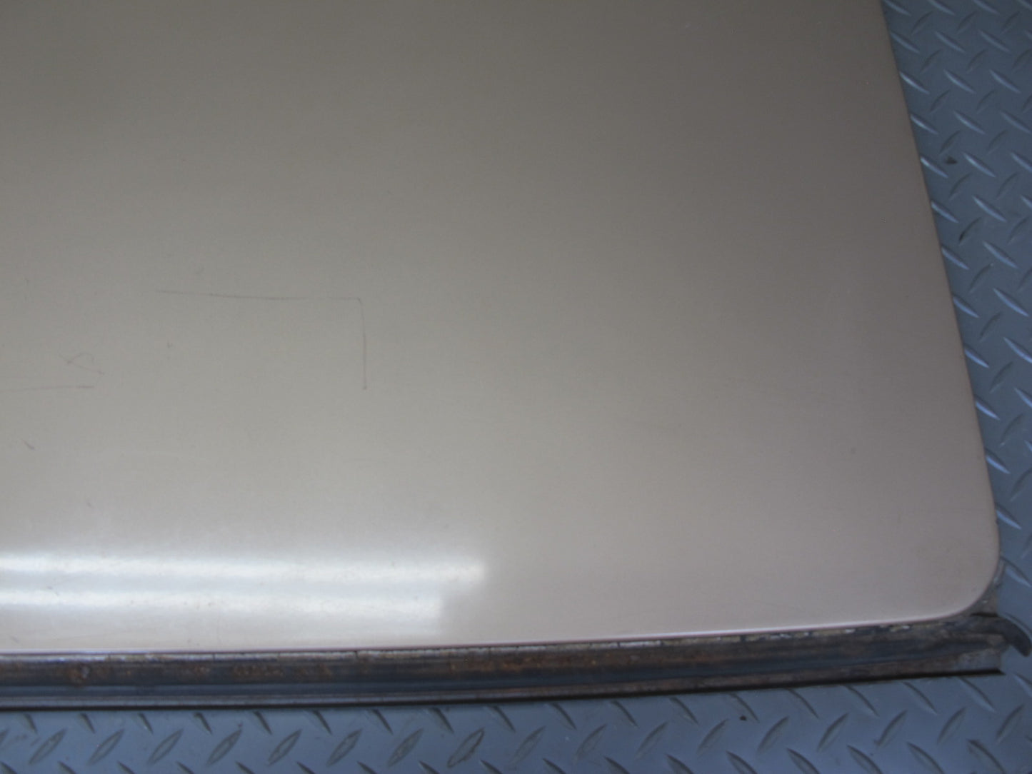 77-85 Mercedes W123 Sedan Sunroof Cover Panel Champagne OEM